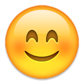 Blushing Emoji