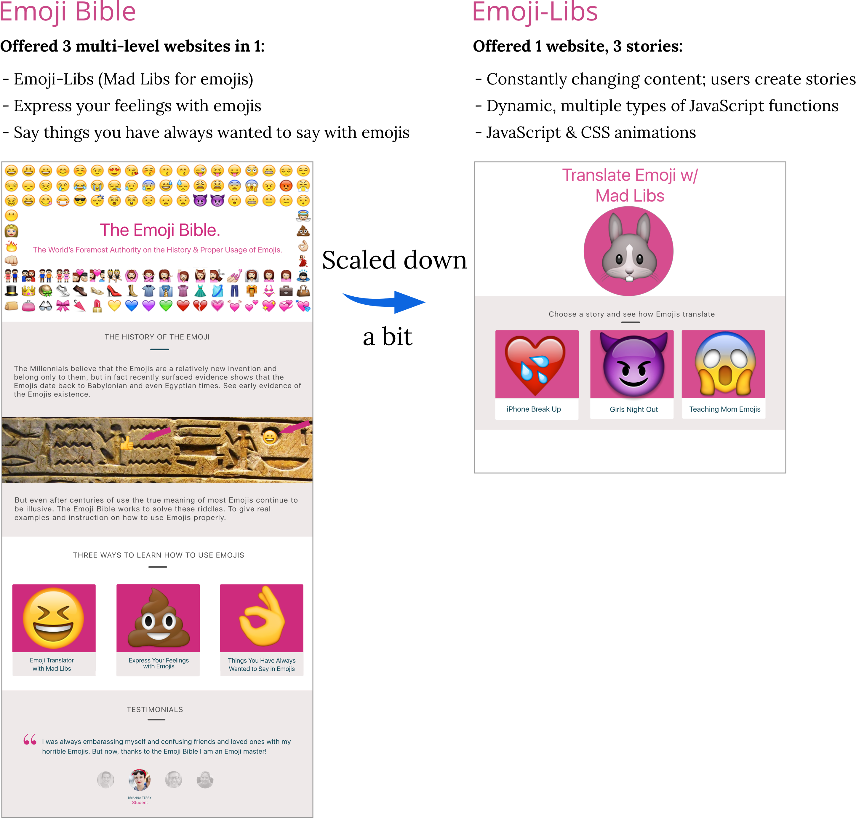 Emoji Bible and Emoji Libs Screen shot
